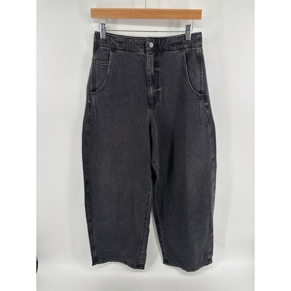 NWT Pistola Lottie High Rise Relaxed Bowed Leg Jeans 27 (meas 28) Barrel $208 - Picture 7 of 16